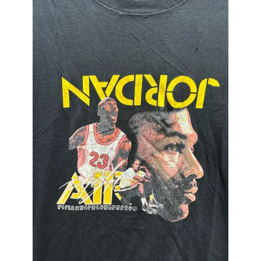 Jordan 23‎ Michael Jordan Legacy AJ 4 Graphic Tee Shirt Black Mens Size XL